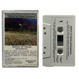 Maranatha! Music Medley of Praise Instrumental Christian Cassette Tape 1983